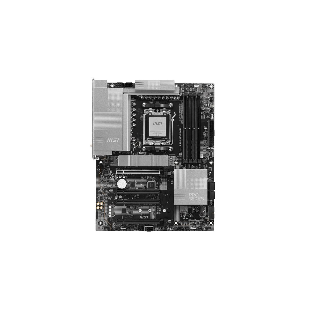 MSI MB AMD PRO X870-P WIFI,X870,AM5,4DDR5,4PCI-EX16,3M.2,4SATA3,1USB4,1USB3.2 GEN2X2,3USB3.2 GEN2,4U