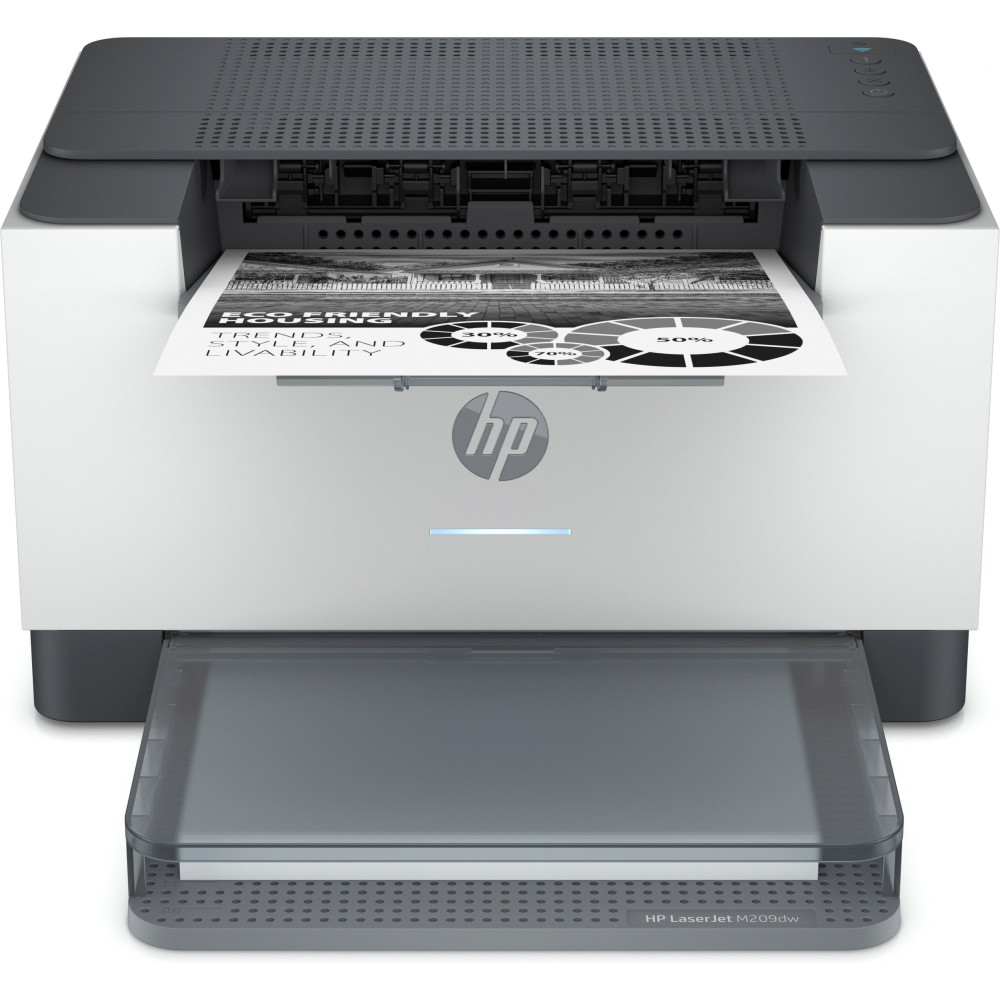HP STAMPANTE LASER A4 B/N, LASERJET LJ M209DW, FRONTE/RETRO, 29PPM, USB/LAN/WIFI 6GW62F#B19