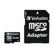 VERBATIM MICRO SDHC 32GB CLASSE 10 + ADATTATORE