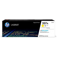 HP TONER 207A, GIALLO. 1250 PAG, PER Pro M255dw, M282nw, M283fdn, M283fdw