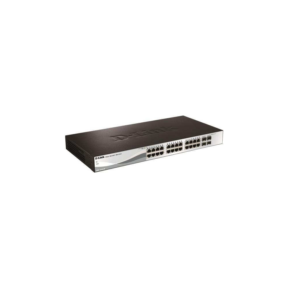 D-LINK SWITCH 28 PORTE GIGABIT DI CUI 24 POE + 4 PORTE SFP SMART MANAGED