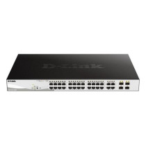 D-LINK SWITCH 24 PORTE GIGABIT POE + 4 PORTE SFP JUMBO FRAME 370W