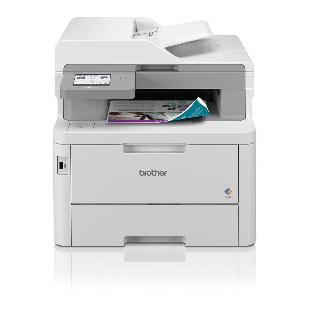 BROTHER MULTIFUNZIONE LASER LED A4 COLORE, 30PPM SCANSIONE FRONTE/RETRO AUTO USB/WIFI  4 IN 1