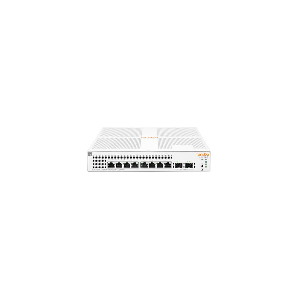 HPE NETWORKING INSTANT ON SWITCH 8P GIGABIT CL4 POE 2P SFP 124W 1930