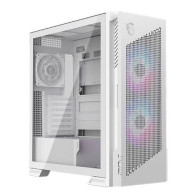 MSI CASE MID TOWER BIANCO, 2 USB, 1 TYPE-C, 2X160MM ARGB FAN, 1X120MM NO-ARGB FAN, ARGB+PWM CONTROL