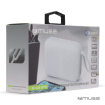 Muse M-307 BT Speaker portatile mono 5 W 2 colori blu e bianco