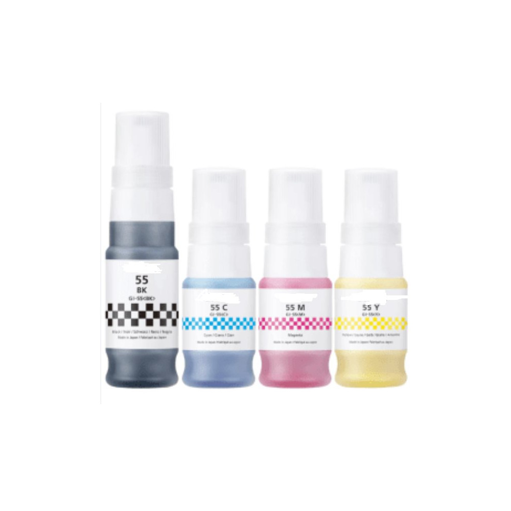 Black Pigment 50ML com Canon Maxify GX1050.GX2050#6292C001 ARCAGI55BK