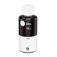 Black Pigment 135ML Compa HP 550,655,315,7305,7605,455,457 HPGT32XLBK