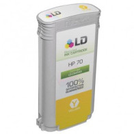 130ml Pigment Yellow for HP Z2100,Z3100,Z3200,Z5200,Z5400#70 HPC9454A