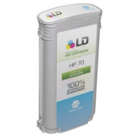 130ml Pigment Light Ciano for HP Z2100,Z3100,Z3200,Z5200#70 HPC9390A