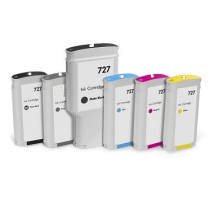 Ciano Compatible  Hp T1500,T2500,T920,T930-130Ml #727 HPB3P19A