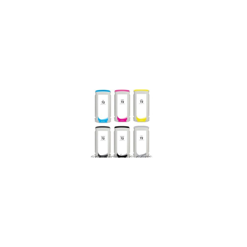 130ml Dye Grigio for HP Designjet T1100,T1200,T1300,T2300#72 HPC9374A