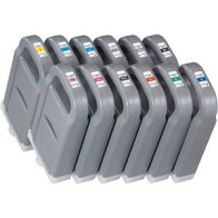 Grey compatible Canon iPF8300/iPF8400/iPF9400-700ML#6690B001 PFI706GY