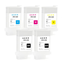 130ml Yellow Compatible imagePROGRAF TM-200,TM-300.TM-350#2888C001 PFI120Y