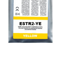 Yellow Eco-Solvent Ink Bag Compa Roland TrueVIS SG2,VG2,VF2,SG3,VG3#500ML ESTR2-YE