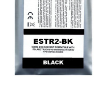 Black Pigment Eco-Solvent Ink Bag Compa Roland TrueVIS SG2,VG2,VF2,SG3,VG3#500ML ESTR2-BK