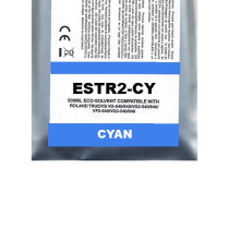 Ciano Pigment Eco-Solvent Ink Bag Compa Roland TrueVIS SG2,VG2,VF2,SG3,VG3#500ML ESTR2-CY