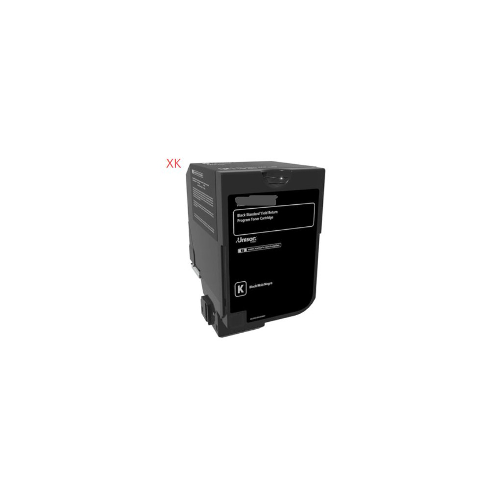 Black compatible para Lexmark CS632/CX635-20K LEX75M2XK0