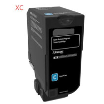 Cyan compatible para Lexmark CS632/CX635-11.7K LEX75M2XC0