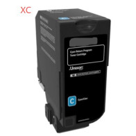 Cyan compatible para Lexmark CS632/CX635-11.7K LEX75M2XC0