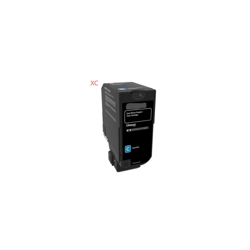 Cyan compatible para Lexmark CS632/CX635-11.7K LEX75M2XC0