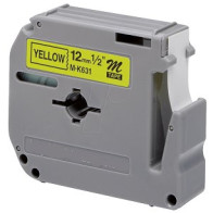 Laminato Black-Yellow 12mmX8m Brother label#MK-631BZ NCPF-MK631BZ