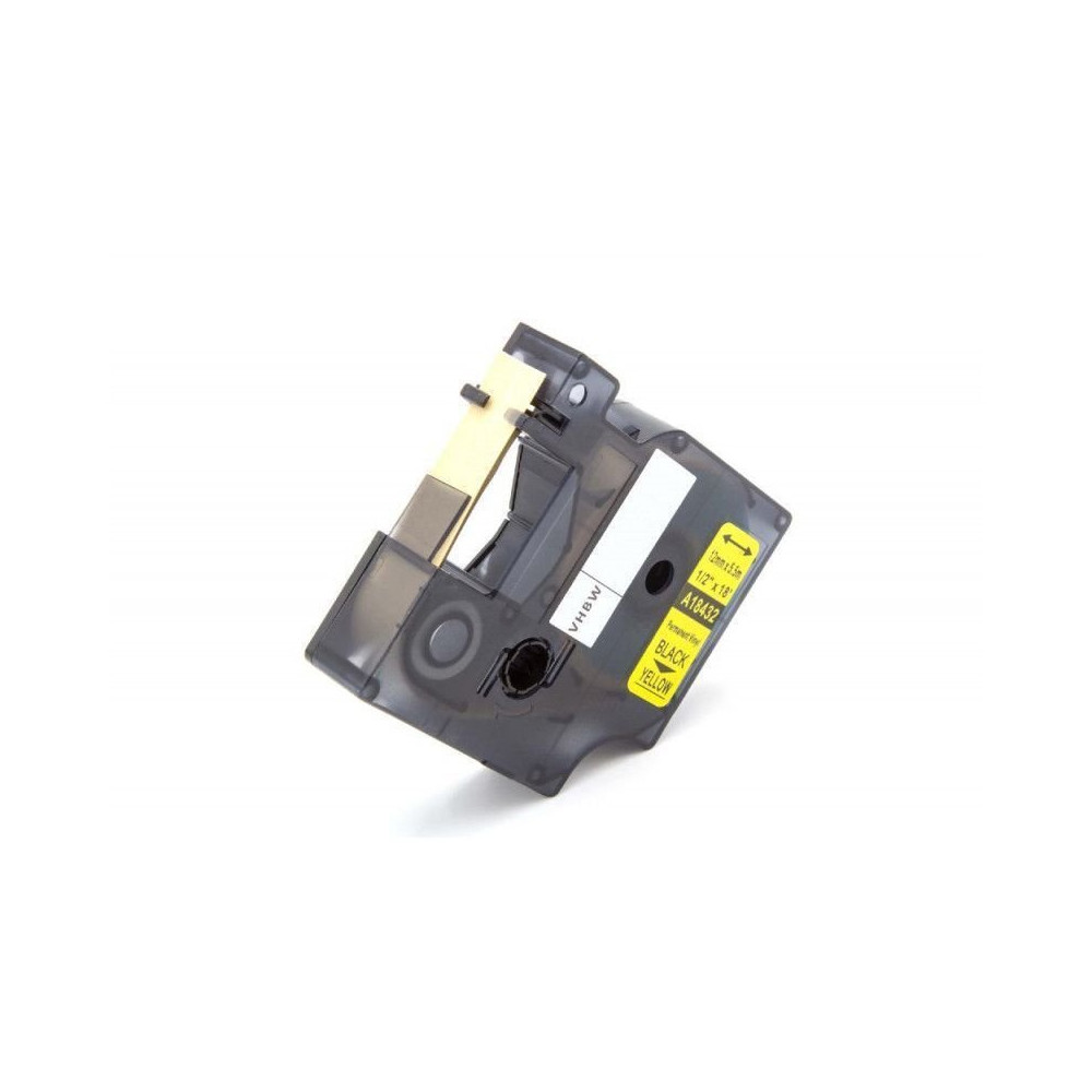 Yellow 12mmX5.5M Com Dymo Rhino 4200,5200,5000,6000#S0718450 NCPD18432