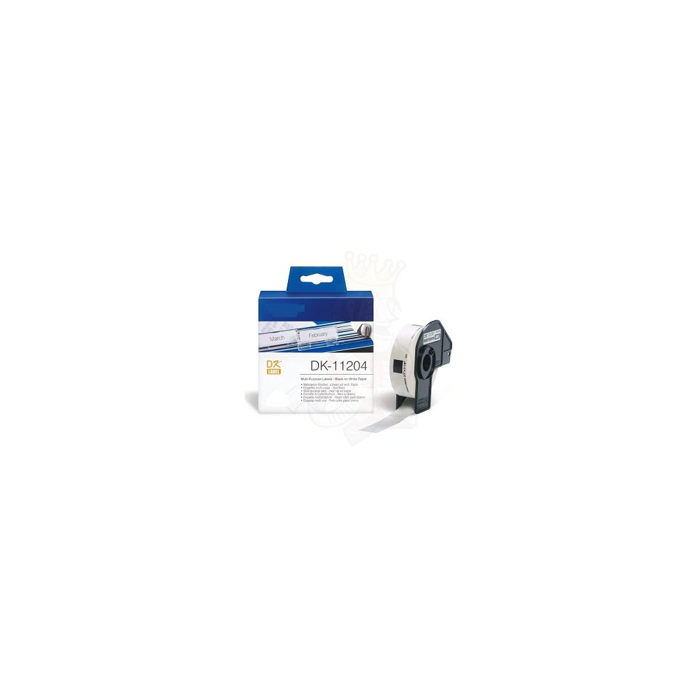 White 17mmX54mm 400psc for Brother P-Touch QL1000 1050 1060 NCDK11204