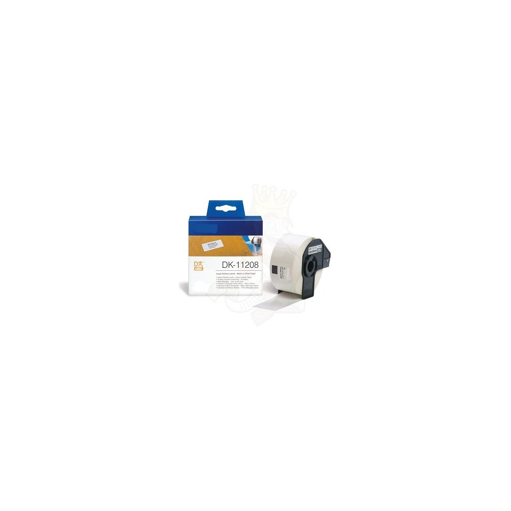 White 38mmX90mm 400psc for Brother P-Touch QL1000 1050 1060 NCDK11208