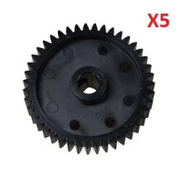 5xLower Roller Gear 43T Lexmark MX MS 710,810,811 812 LEXCE2829