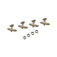 4xUpper Picker Finger W/Spring FS1100,FS1010,3500i#2A820360 KYCE7822