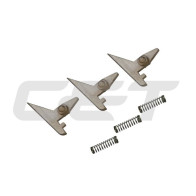 3xCET Upper Picker Finger W/Spring Ricoh #AE04-4072,AA06-371 RICE6197