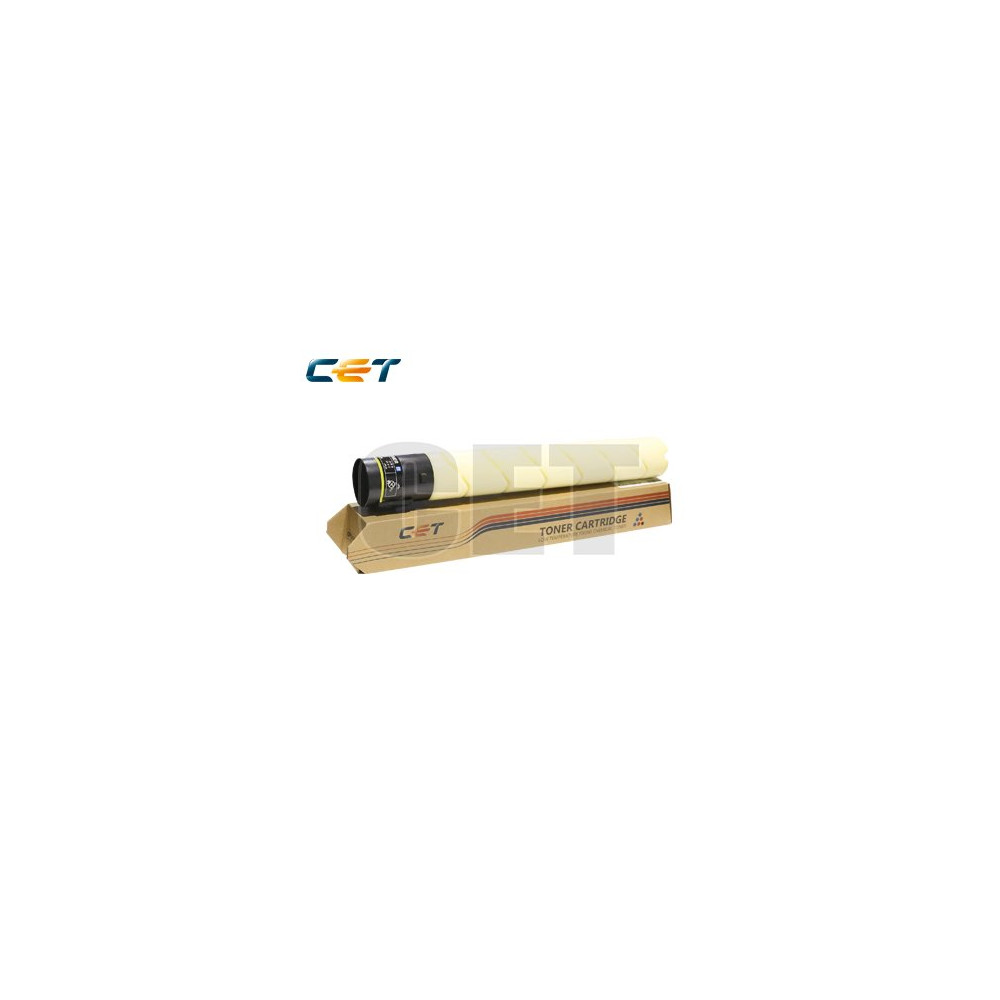 CET Minolta TN-321Y Toner Cartridge-Chemical -25K/514g MICE7341Y
