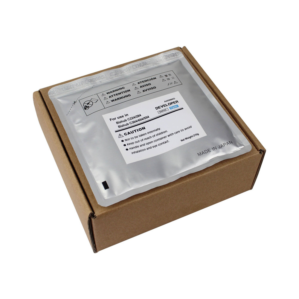 CET Cyan Konica Minolta DV512C Developer (OEM) #A2XN0KD MICE8126