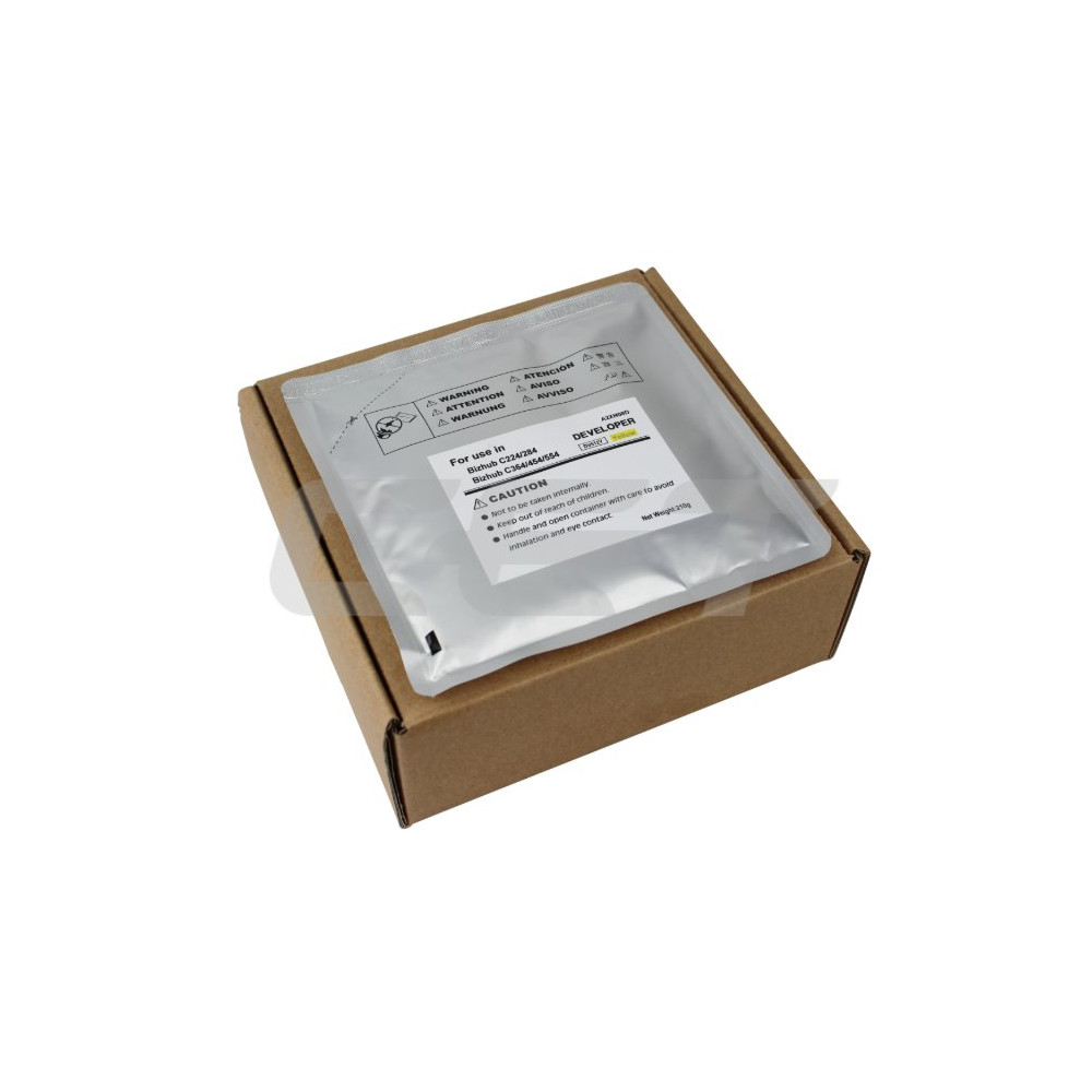 CET Yellow Konica Minolta DV512Y Developer (OEM) #A2XN08D MICE8128
