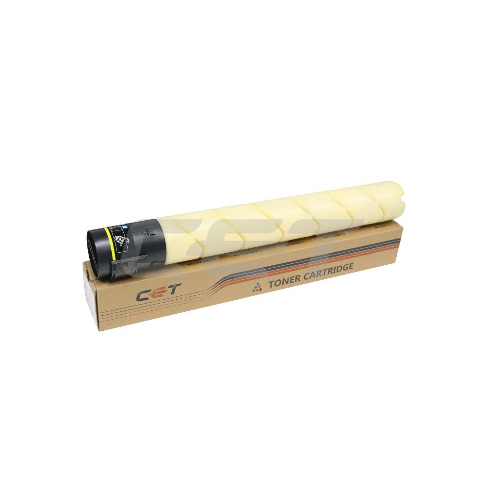 CET Konica Minolta TN-321Y, Bizhub C224- 25K/ 527g #A33K230 MICE7266