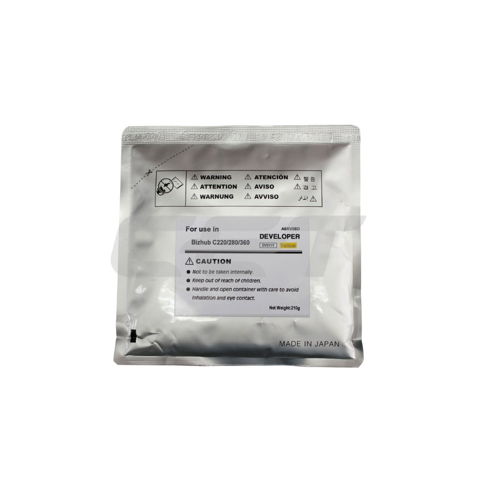 CET Konica Minolta DV311Y Developer #A0XV08D MICE8435