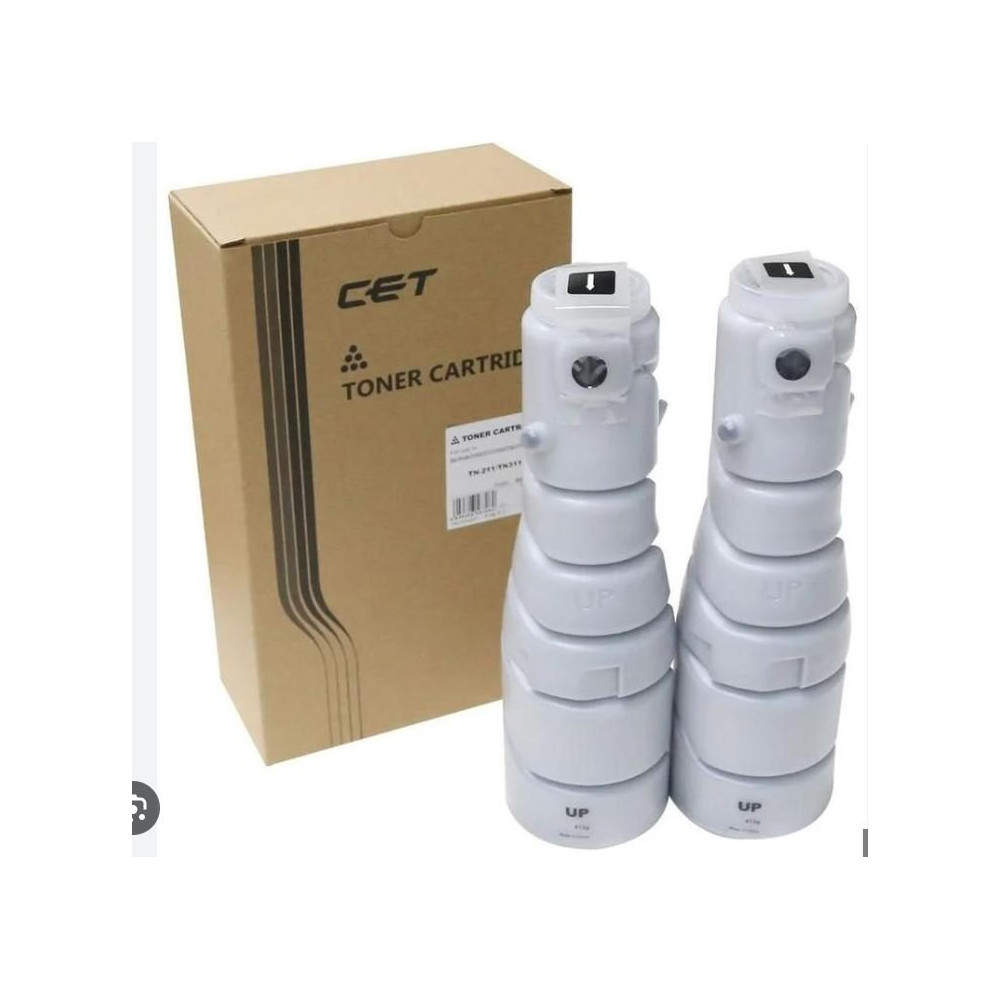 2xCET Konica Minolta TN-211/311-17K/ 413g #8938413, 893840 MICE6706