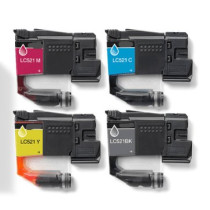 Black Cartridge DCP-J1260W/J1313DW/J1360DW/J1460DW-0.5K#LC521BK ARLC521BK