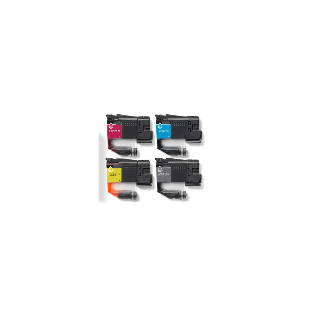 Black Cartridge DCP-J1260W/J1313DW/J1360DW/J1460DW-0.5K#LC521BK ARLC521BK
