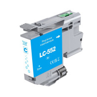 Pigment Ciano Com Brother MFC-J3660DW,J3960DW-1.5k#LC552XLC ARLC552XLC