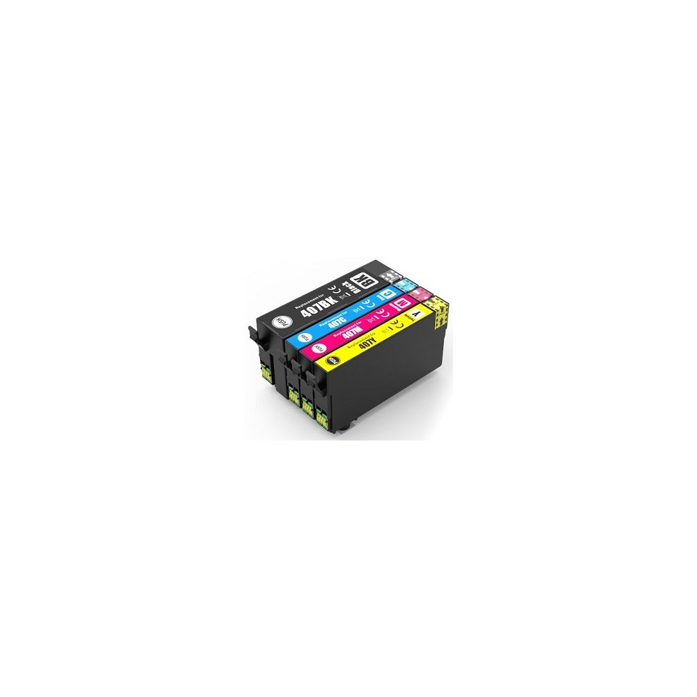 Yellow 26ml compatible Epson WF-4745 Series-1.9K#C13T07U440 ARET407XLY