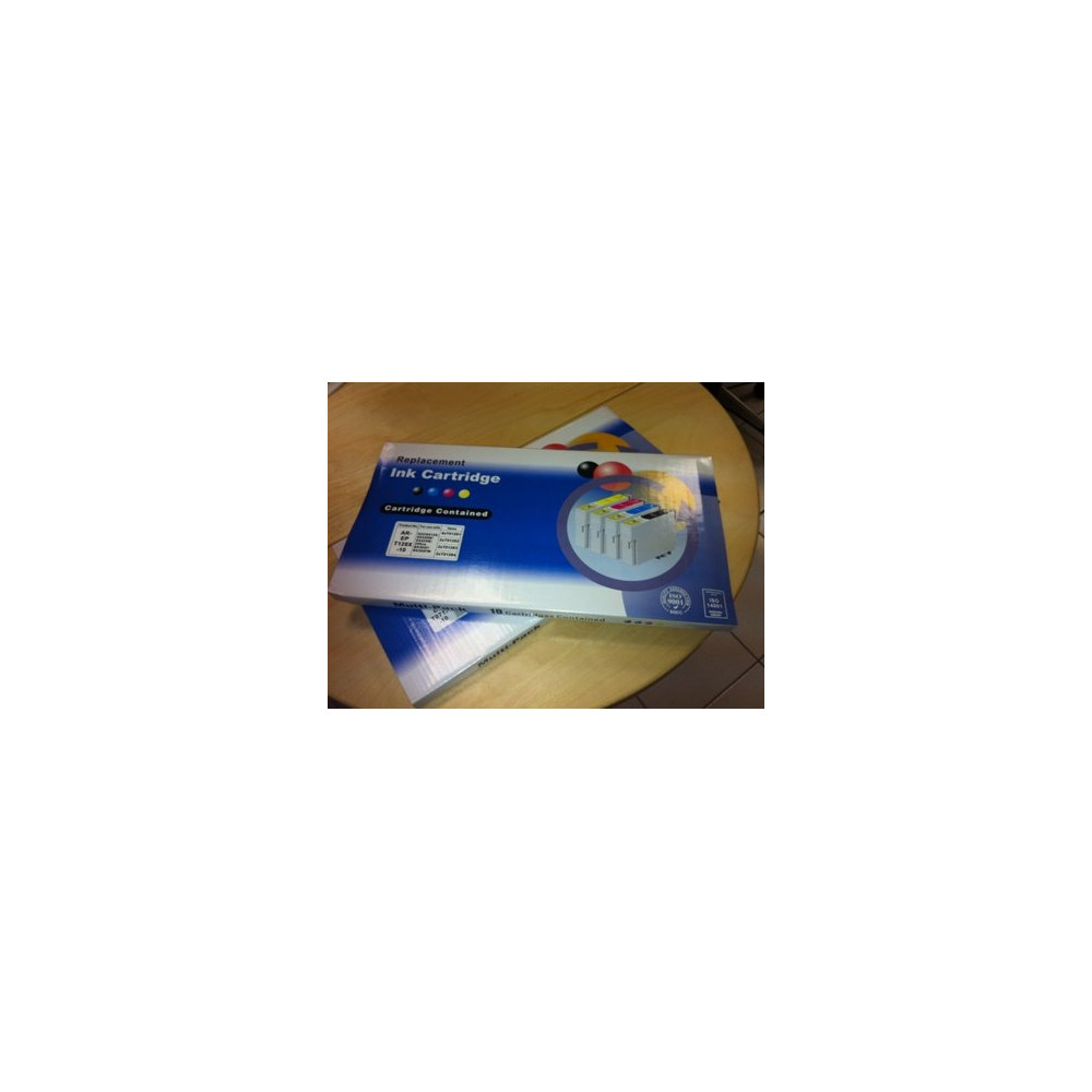 10 Cartucce Compatibili T0711-712-713-714 (4x black+6 color) ARET071K