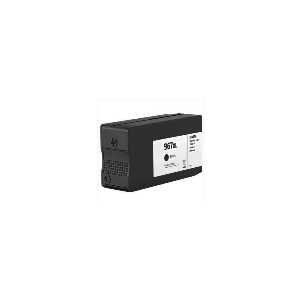 Black Pigment 9020,9022,9023,9025,9026,9028-68ML-3K#3JA31AE HP967XLBK