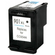 20ML Black J4500 J4535 J4580 J4624 J4660 J468 CC654AE#901XL HP901XLBK
