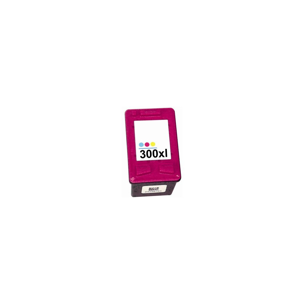 21ml Compa HP D2560 F4210 4224 F4272 F4280 CC644EE#300XL HP300XLC