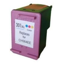 3x7ML Compa HP 1050,2050,2050S,1000,3000.3050,J610A CH564EE HP301XLC