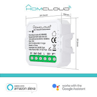 Modulo Interruttore/Pulsante Mini AC/DC Wi-Fi AS-SBMDR