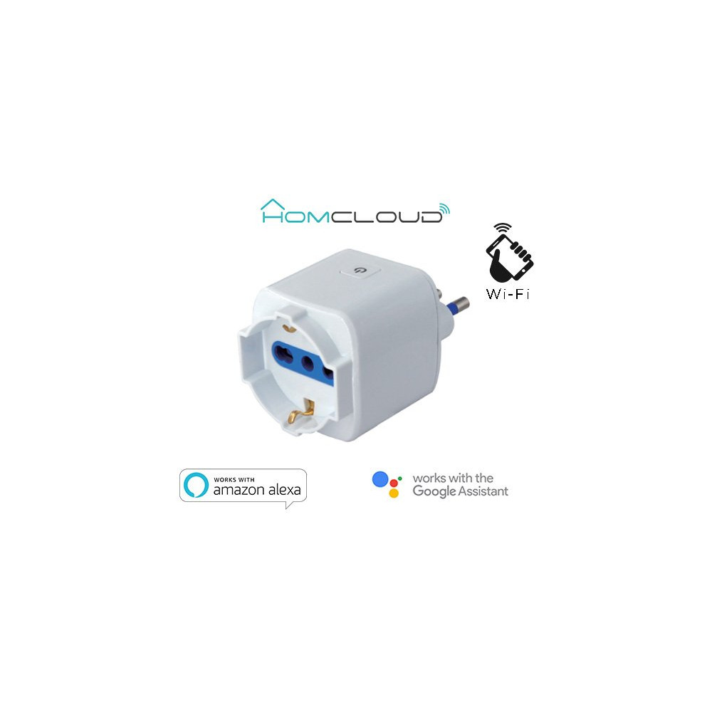 Presa Intelligente Wi-Fi 16A italiana bipasso-schuko SL-IP16A