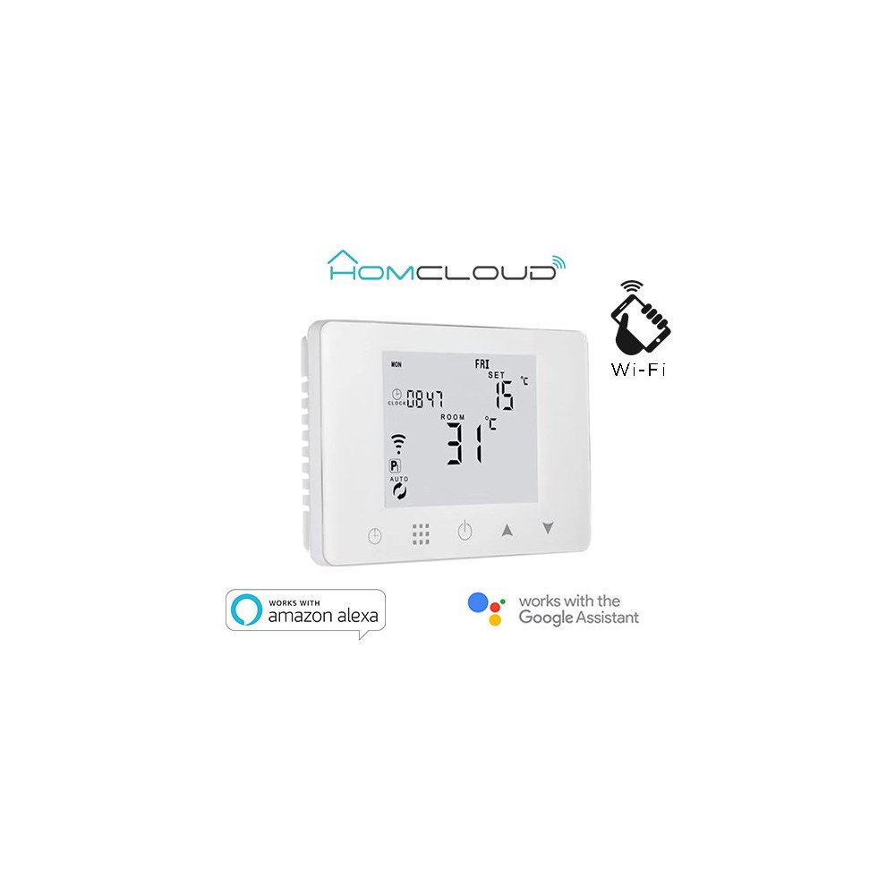 Cronotermostato digitale Homcloud Wi-Fi XH-CTW